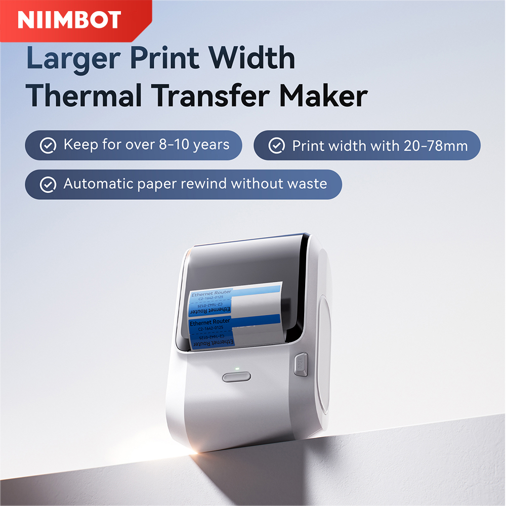 Commercial Printing Dpi - 니임봇 M3 감열 전사 라벨 프린터