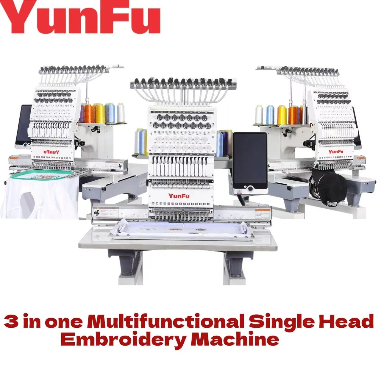 3 in 1 자수 기계 자동 산업용 상업용 자수 기계 - Commercial Embroidery Machine 리뷰 및 가격