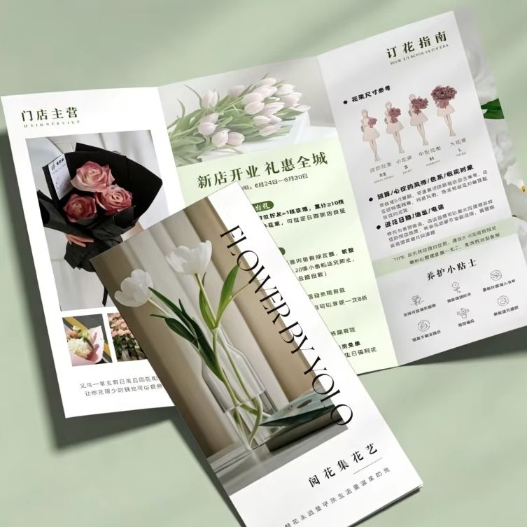 레스토랑 및 미용실 맞춤형 광고 전단지 - 상업용 마케 - Commercial Flyer Printing 리뷰 및 가격