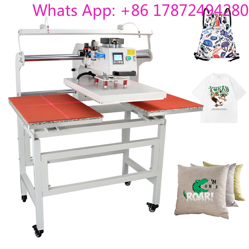 듀얼 전기 슬라이드 열 프레스 기계, 티셔츠 의류 열전 - Commercial Shirt Printing Machine 리뷰 및 가격