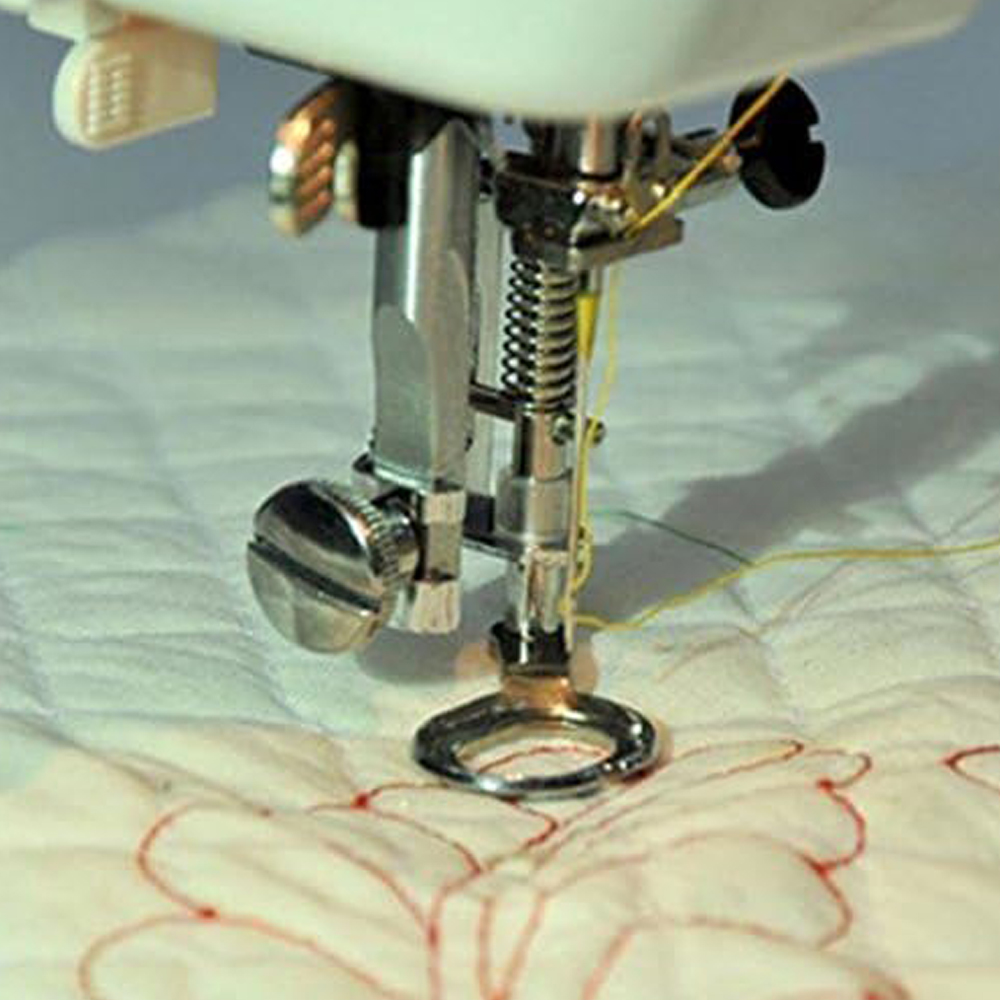 1개 무료 모션 퀼팅 및 재봉용 금속 프레서 풋 402 - Commercial Embroidery Machine 리뷰 및 가격